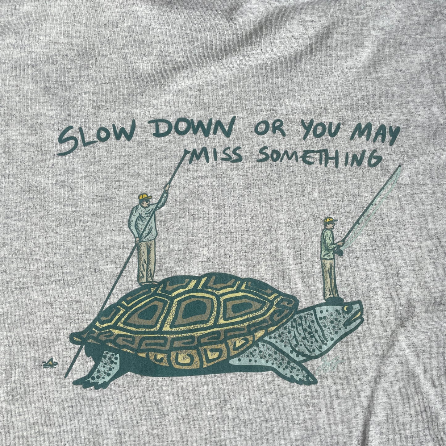 Small Gildan Tee Terrapin Design