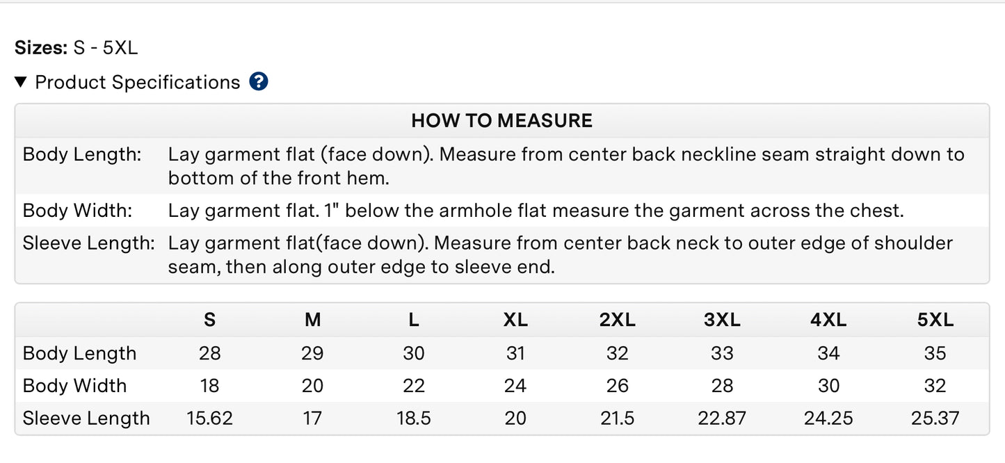 Small Gildan Tee Lady Liberty Design