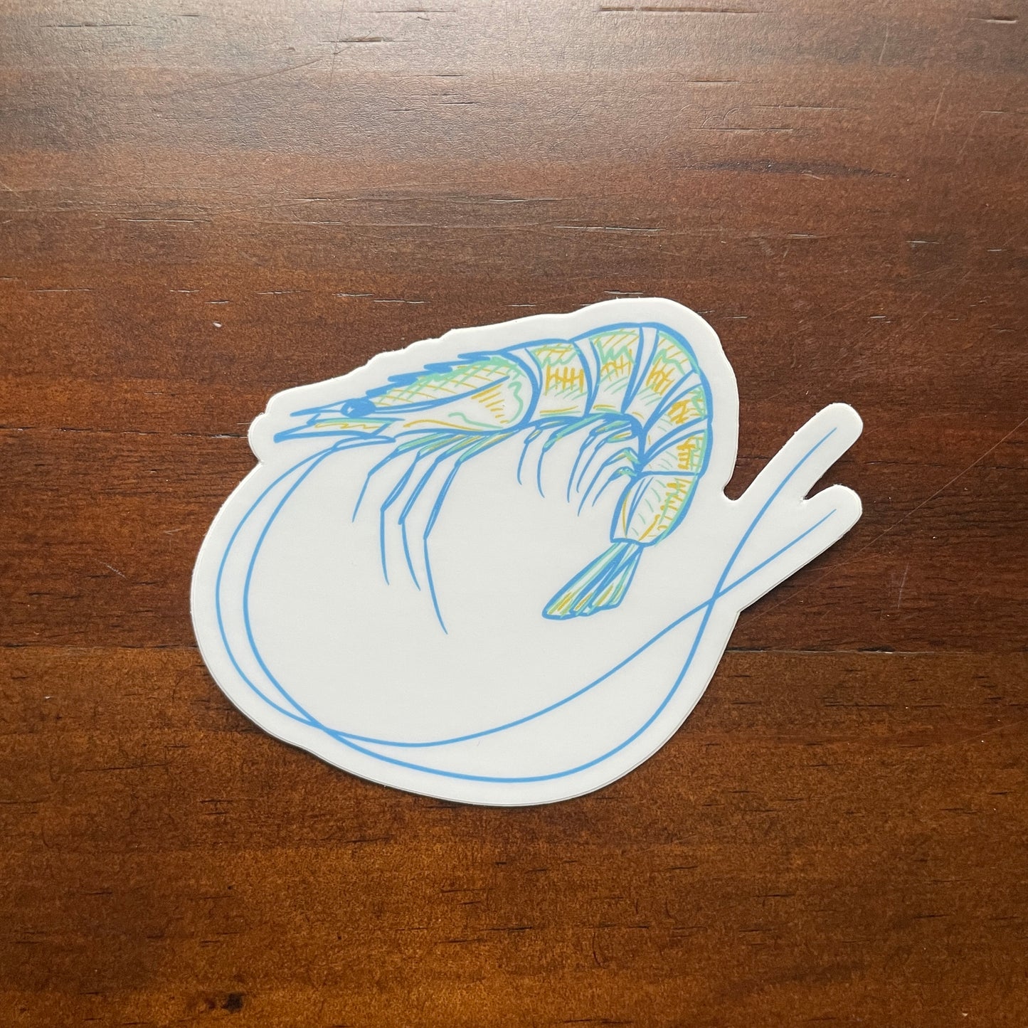 Shrimp Decal