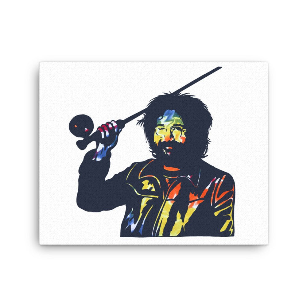 Trippy Jerry Fly Fishing Canvas Print - Jaybo Art