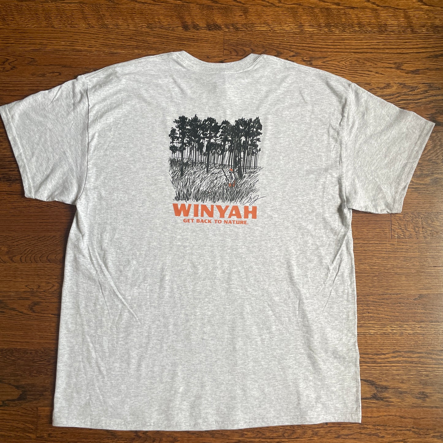 XL Gildan Tee Winyah Upland Design