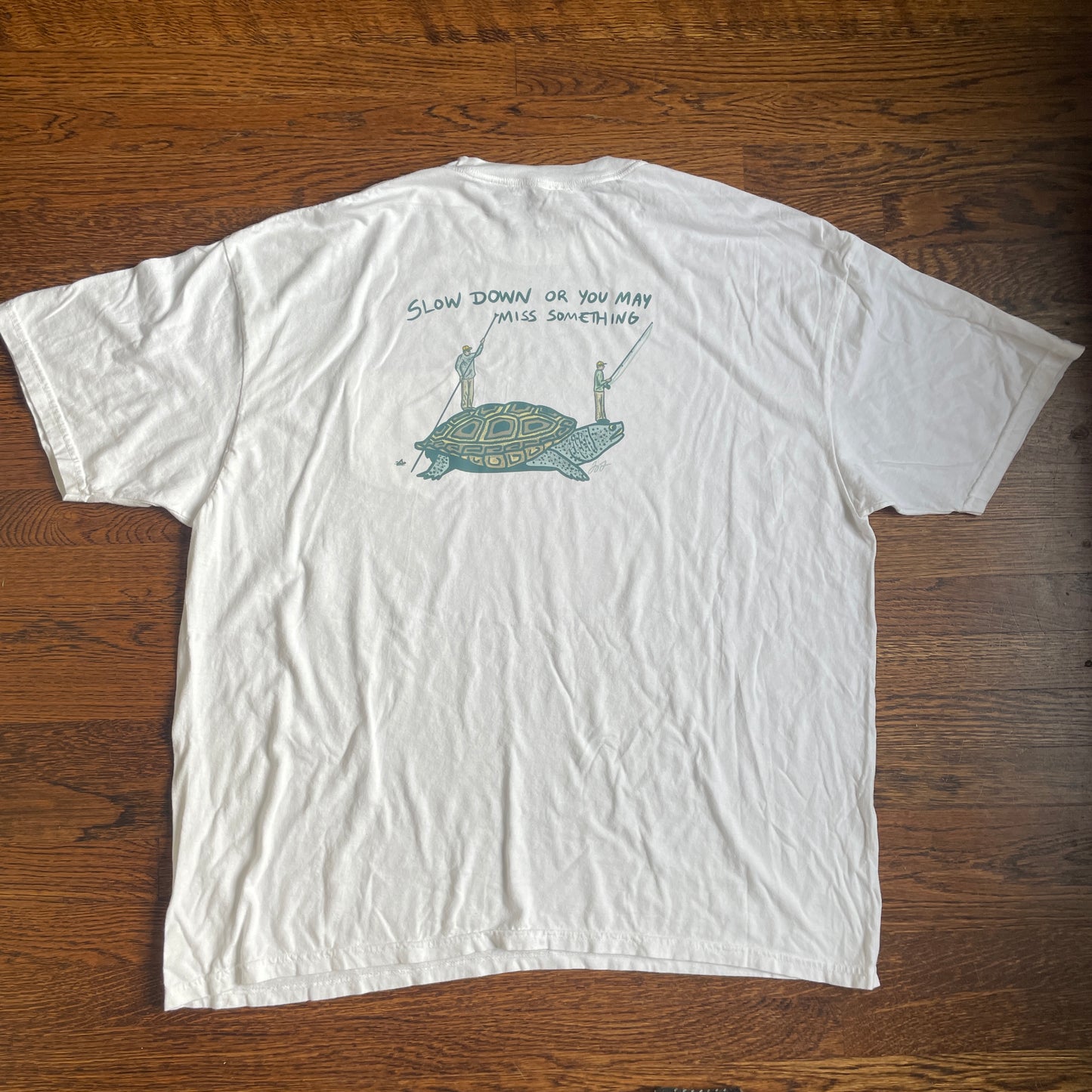 3XL Comfort Color Pocket tee Terrapin Design