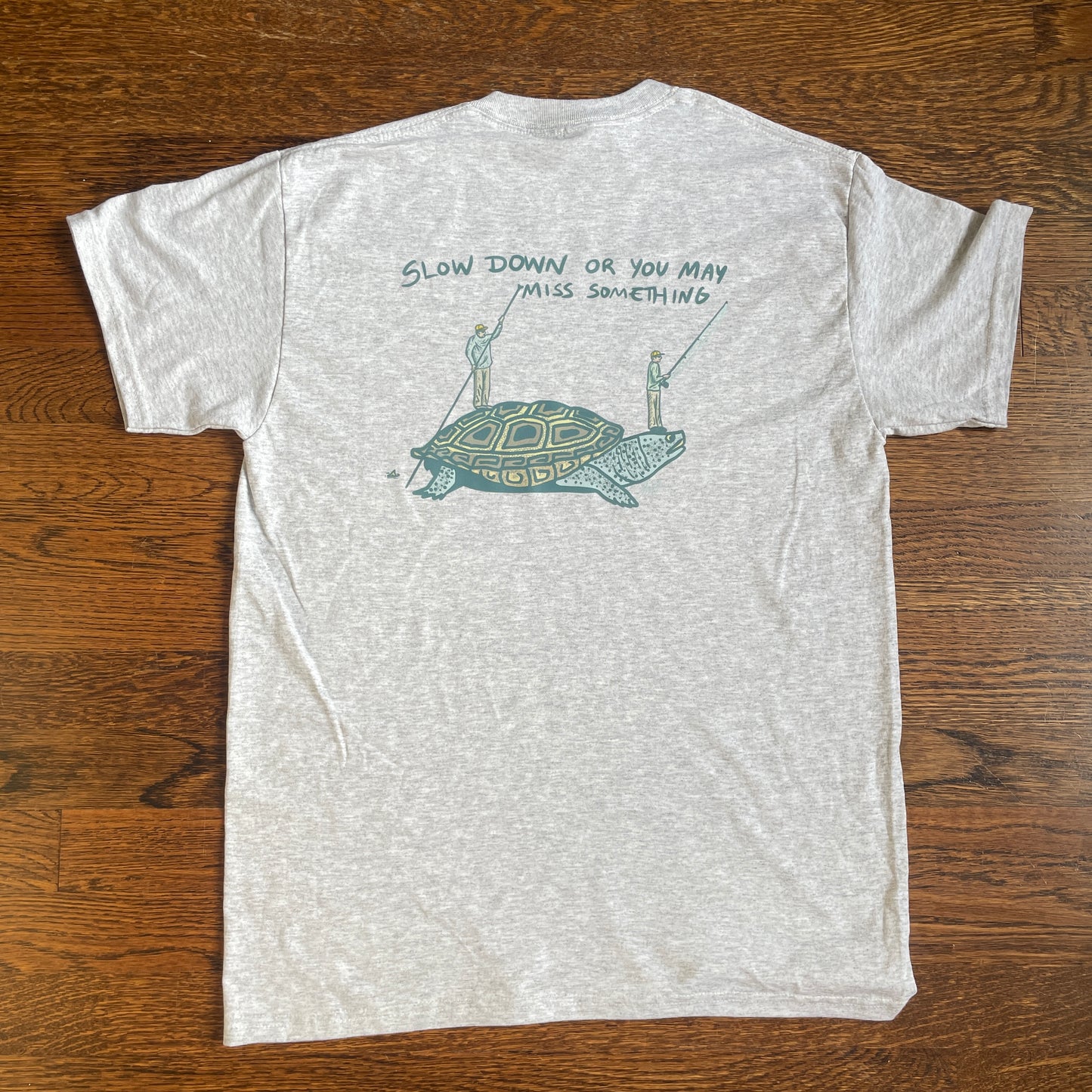 Medium Gildan Tee Terrapin Design