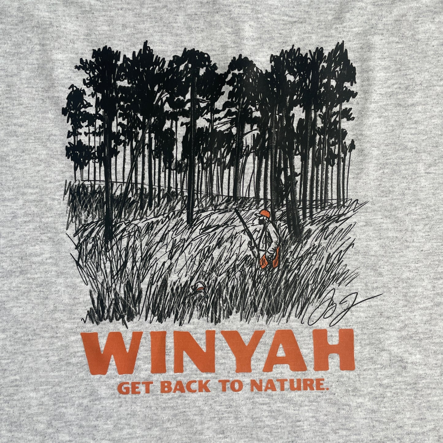 XL Gildan Tee Winyah Upland Design