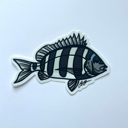 Simple Sheepshead Decal