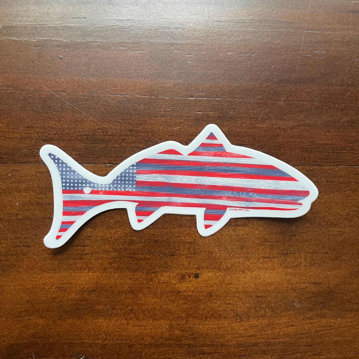 America Redfish Decal